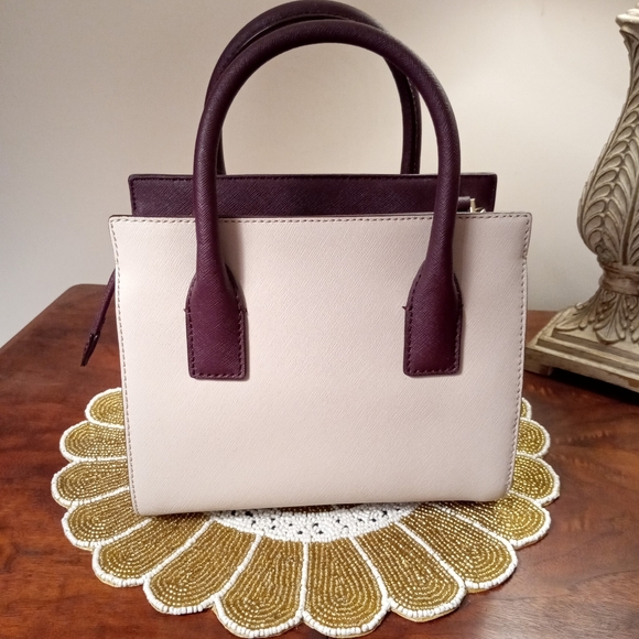 Kate Spade Cameron Street Mini Candace Satchel, RARE Mahogany Colorblock - Picture 3 of 10